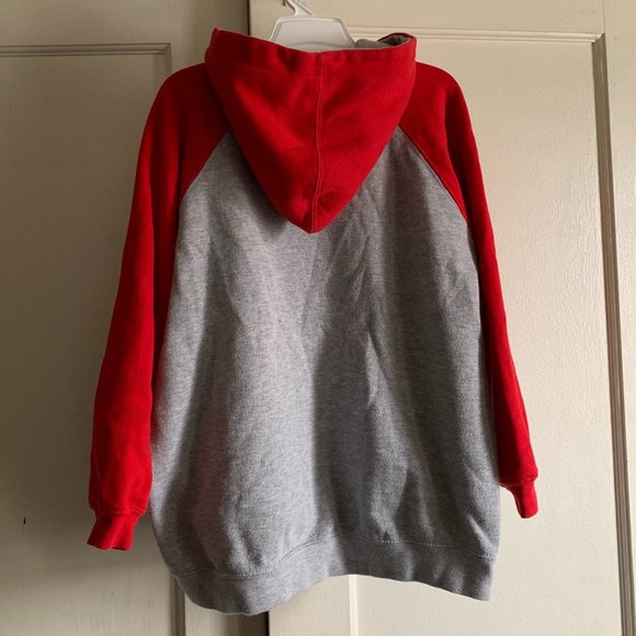 Boys Superman Pull-over Sweatshirt Hoodie ~ EUC - Picture 3 of 5